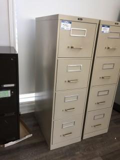 4-Drawer Metal Filing Cabinet.