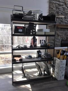 6 Ft 5 Tier Metal Frame Shelf.