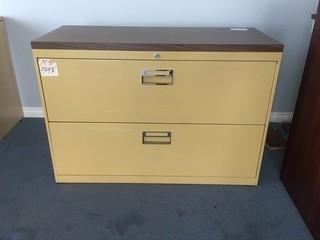 2 Drawer Lateral File Cabinet.