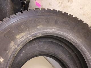 (2) Firestone FD663  11R 22.5 Tires.