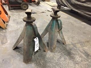 (2) Heavy Duty Jack Stands.