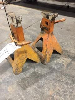 (2) Heavy Duty Jack Stands.