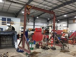 3 Ton Overhead Rolling Crane Gantry.