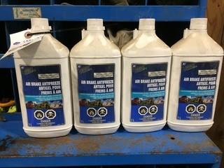 Lot of (4) Air Brake Antifreeze 1 Litre, Lot of (2) Lok-Cease 20/20.