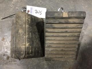 Lot of (2) Wheel Blocks.