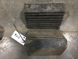 Lot of (2) Wheel Blocks.