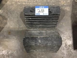 Lot of (2) Wheel Blocks.