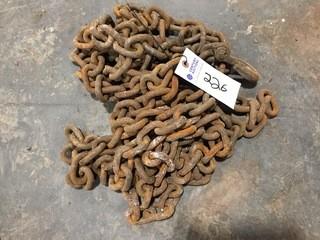 Length of Chain w/Hook.