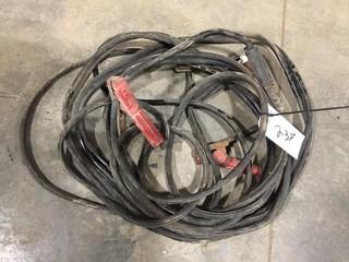 Heavy Gauge Booster Cables 24'.