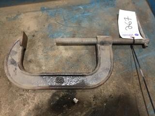 8" C-Clamp.