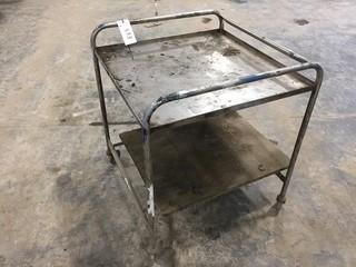 Rolling Cart 29" x 29" x 31".