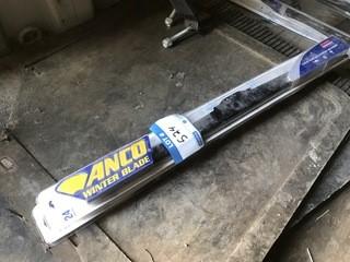 (2) Anco Winter Blade 24" Wiper.