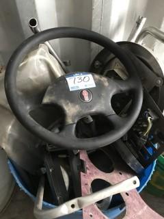 Assorted Truck Parts, Steering Wheel, NGER, Dash, Etc.