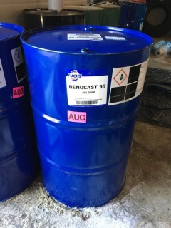 Renocast 90, Concrete Form Release Agent, 205L Drum, Unopened.