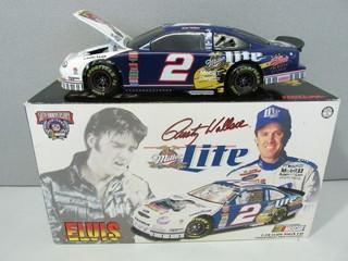 #2 Rusty Wallace Miller Lite  Elvis Action Collectibles Bank