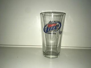 Harley Davidson/Miller Lite Beer Glass.