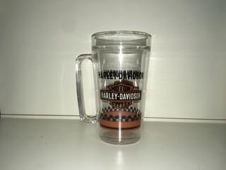 Harley Davidson Plastic Beer Mug.