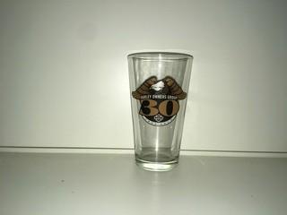 Harley Davidson Beer Glass.