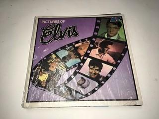 Lot of Assorted Elvis Vinyls & Other Collectibles.