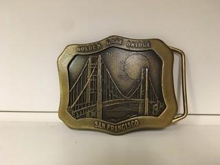 Golden Gate Bridge Belt Buckle.