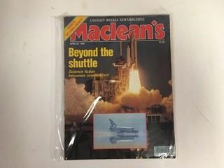 MacLean's Magazine April 27, 1981.