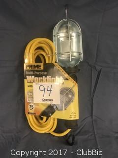 Prime Multi-Purpose Worklight w/ Metal Bulb Guard