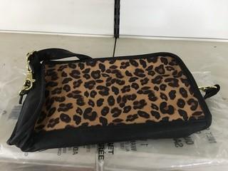 Leopard Print Hand Bag.