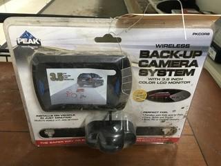 Peak Performance Wireless Back-Up Camera System.