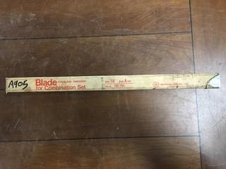 18" Blade For Combination Set.