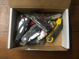 Assorted Utility Knifes.