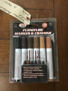 Furniture Marker Crayons.