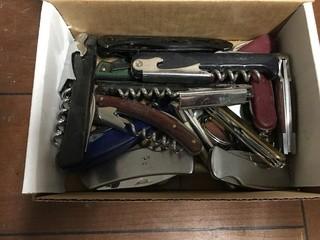 Assorted Knifes.