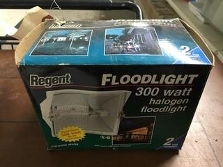 Regent 300 Watt Halogen Flood Light.