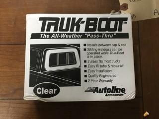 Truk-Boot All Weather Pass Through.