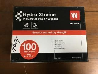 Hydro Extreme Industrial Paper Wipes 100pc.