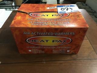 Heat Pax Air Activated Warmers (Box of 40 pairs).