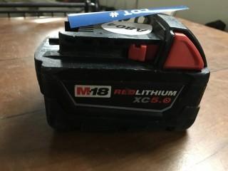 M18 Lithium XC Battery 5.0V.