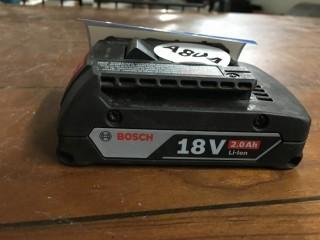 Bosch 18V ION Lithium Battery.