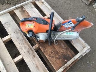 Stihl TS420 Concrete Saw.