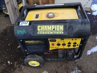 Champion Heavy Duty 9000 Watt Generator Model # 41553.