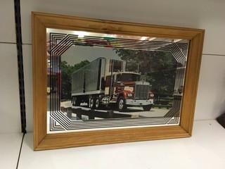 Kenworth Framed Art, 20" x 14".