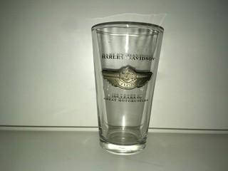 Harley Davidson Beer Glass.