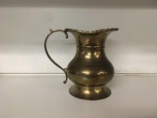 Brass Pitcher.