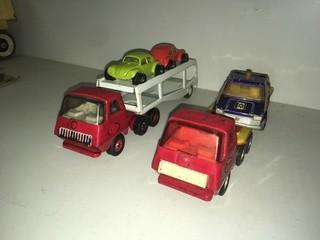 Quantity of Assorted Metal Toy Trucks/Cars.