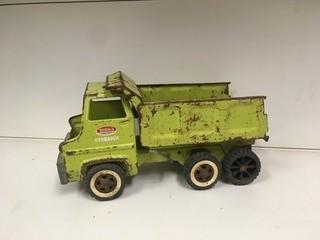 Tonka Green Metal Dump Truck.