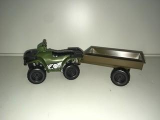 Toy Quad & Trailer.