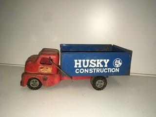 Husky Construction Metal Dump Truck.