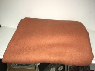 Hudson's Bay Brown Wool Blanket.