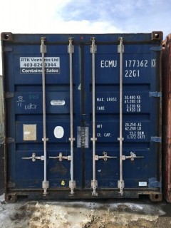 20' Storage Container # ECMU 1773620.