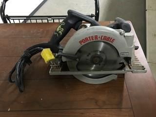 Porter Cable 7 1/4" Circular Saw.